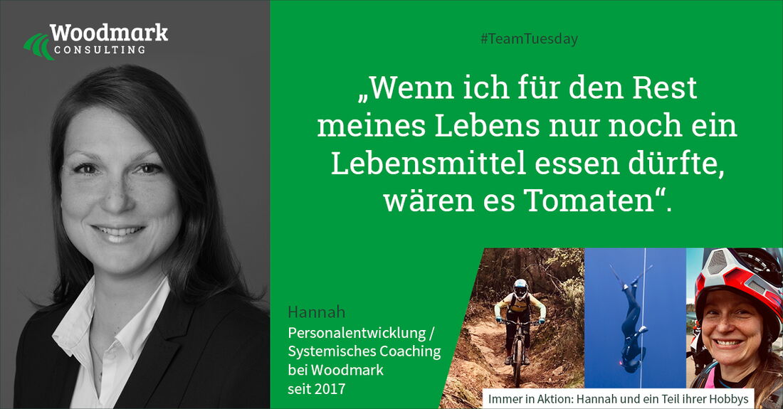 Statement von Hannah zur Woodmark