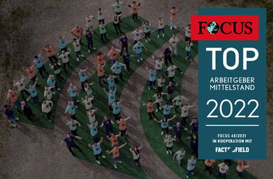 FOCUS BUSINESS TOP 2022 Arbeitgeber Mittelstand