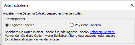 Daten extrahieren