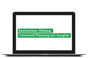 Screenshot kostenfreies Webinar mit Anaplan