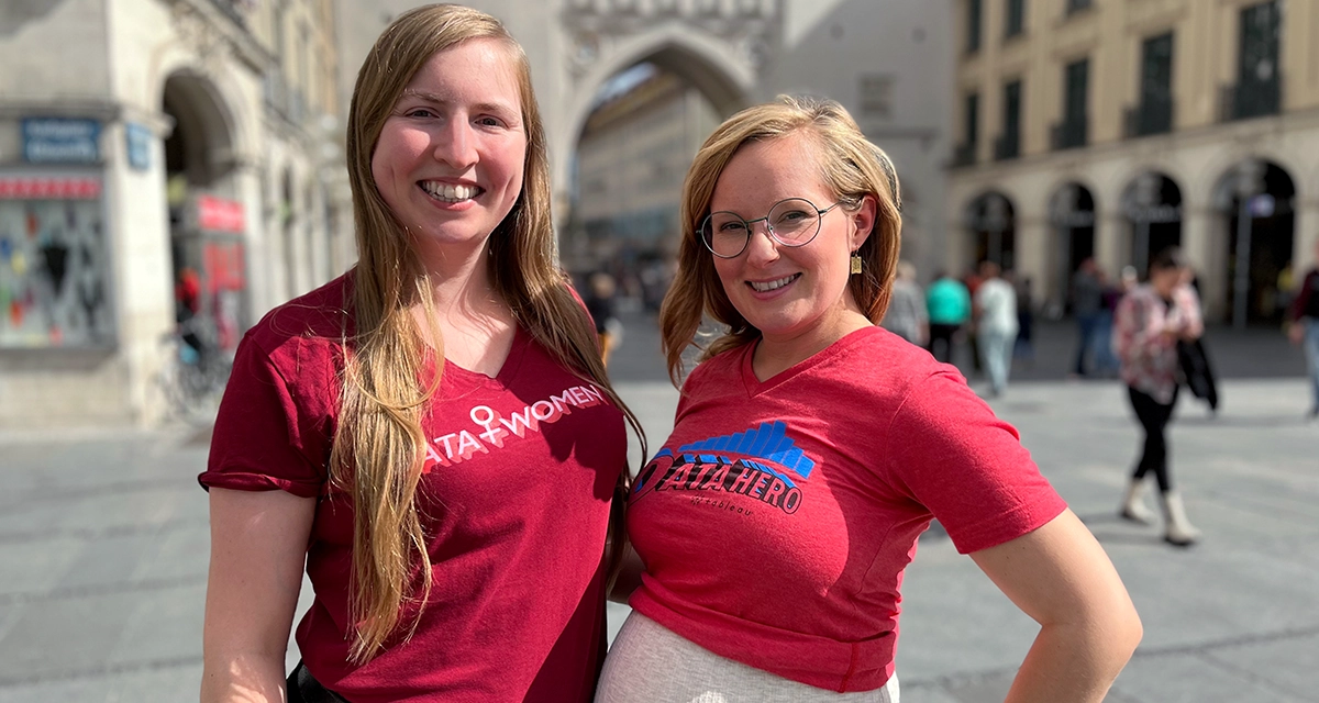Heidi Kalbe und Julia Büchting