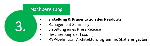 Nachbereitung des D2E Workshops